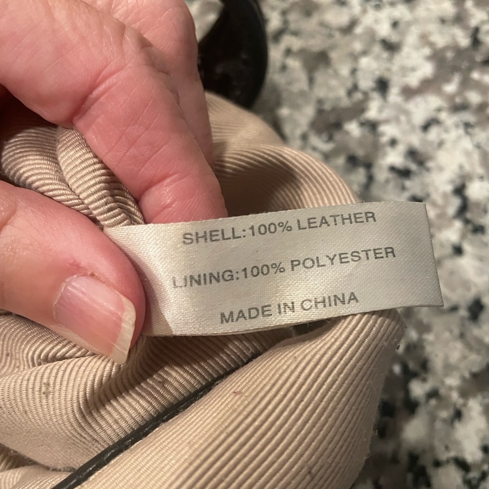 Talbots Gorgeous Leather Bag, no corner wear no stains - Picture 12 of 12